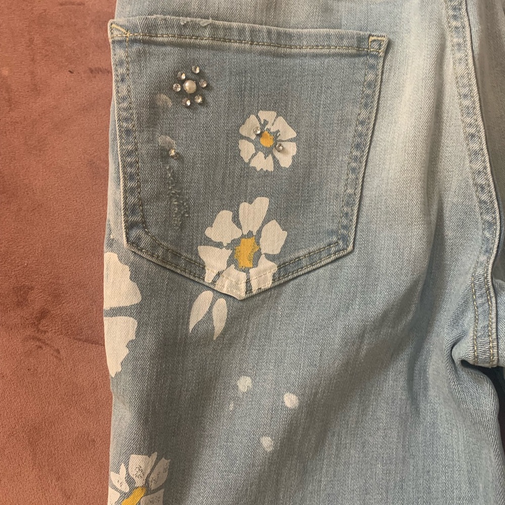 Printed Jean